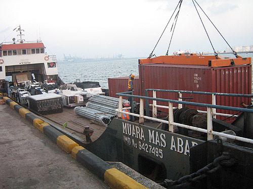 MV Muara Mas Abadi, Singapore to Bontang, Kalimantan Timur